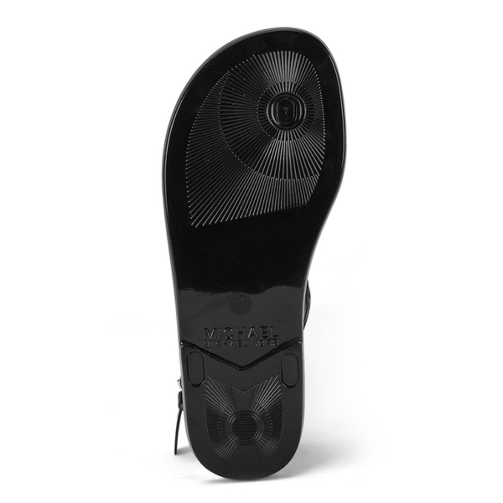 Michael Kors Black Jelly Sandals - Picture 3 of 3